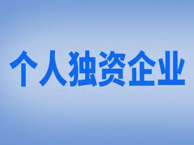 个人独资企业