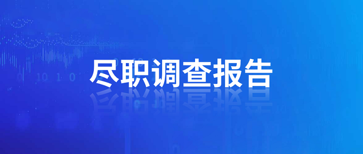 办理ODI备案撰写尽职调查报告