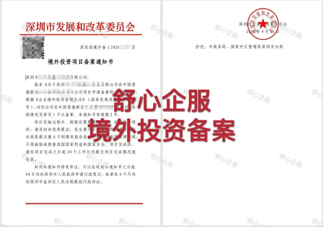 ODI备案投资